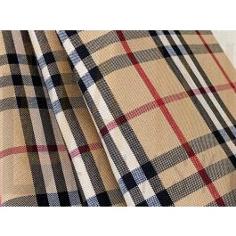 Tecido Xadrez Tartan Caramelo da Fuxicos em Kit de 30x70cm - Bazar Horizonte