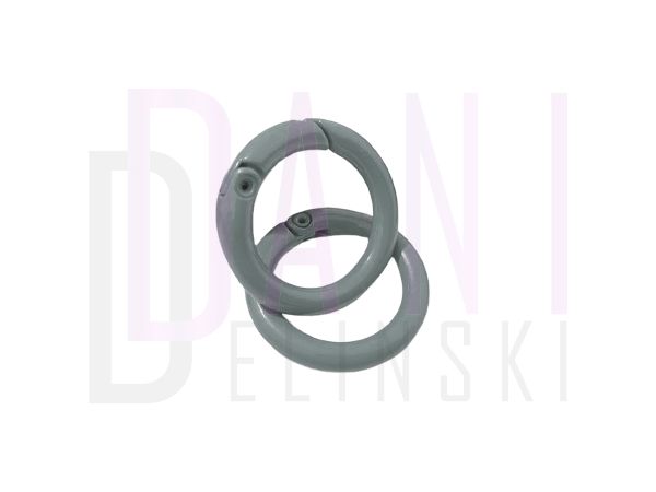 Mini Argola Articulada - Chumbo 1