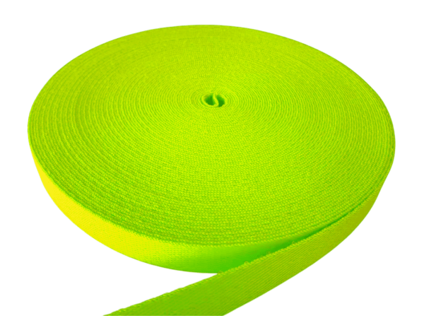 Alça Luxo 2cm - Amarelo neon