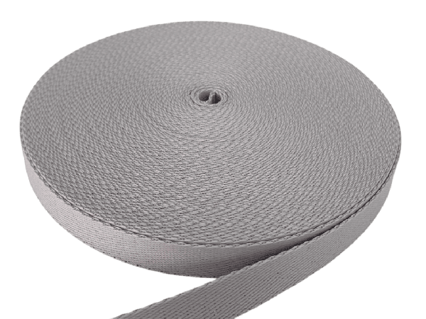 Alça Luxo 2cm - Cinza Claro 1