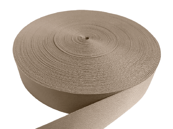 Alça Acetinada 4cm - Areia