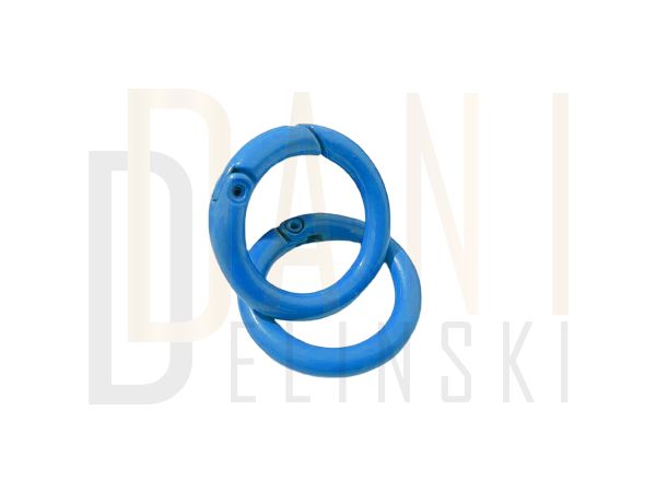 Mini Argola Articulada - Azul Céu 1