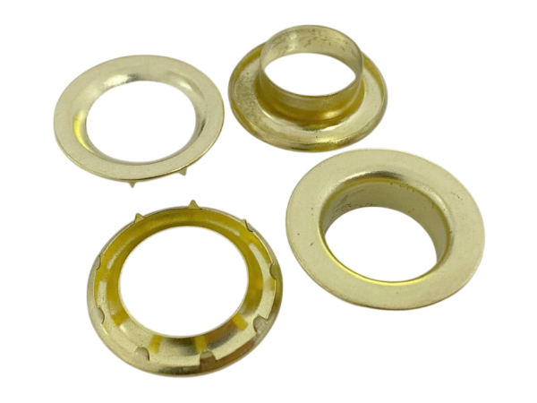 Ilhós 3 com garra - Ouro 1