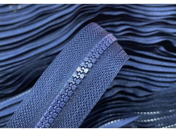 Zíper Tratorado Básico - Marinho