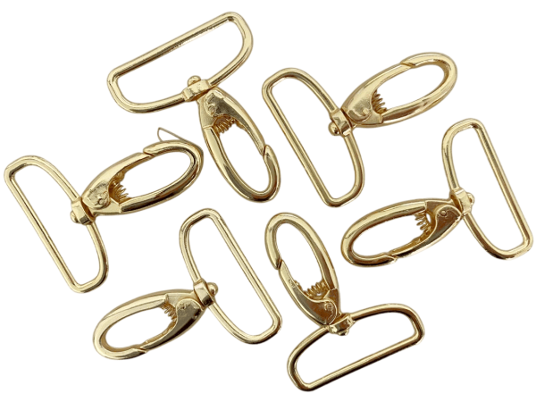 Mosquetão 4cm - Ouro 1