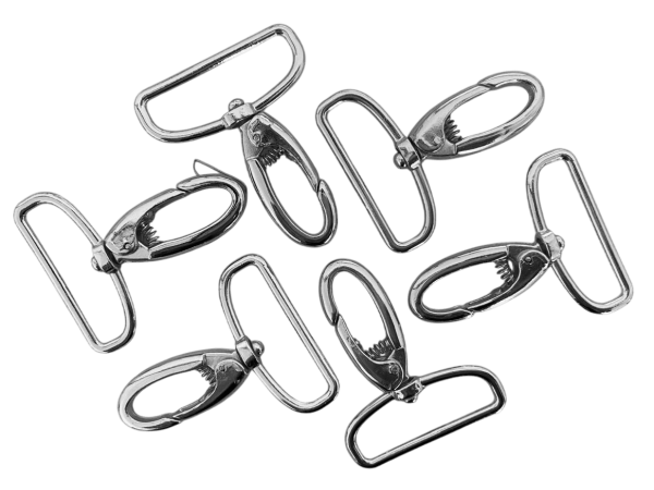 Mosquetão 4cm - Níquel 1