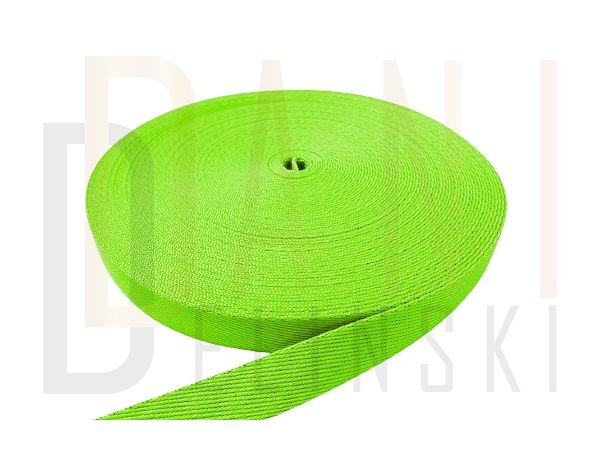 Alça Luxo 2cm - Verde Neon 1