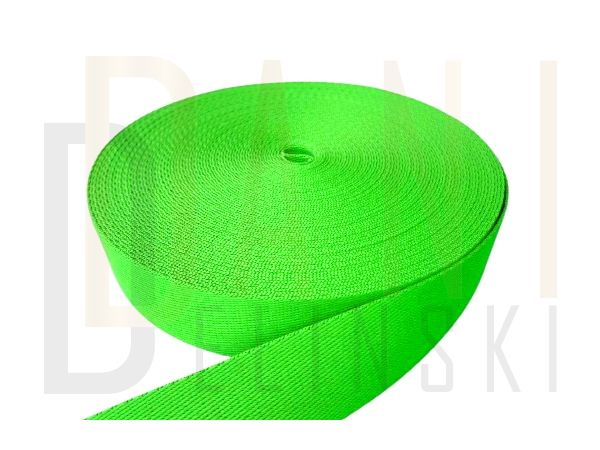 Alça Luxo 3cm - Verde Neon 1