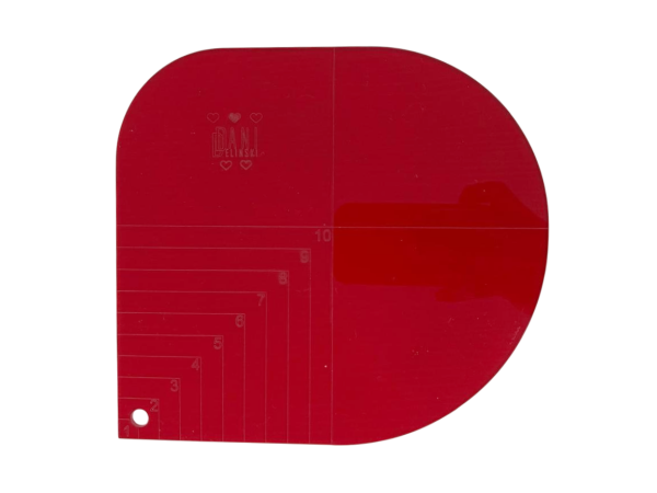 Régua Curvas e Caixa de leite - Chumbo 1