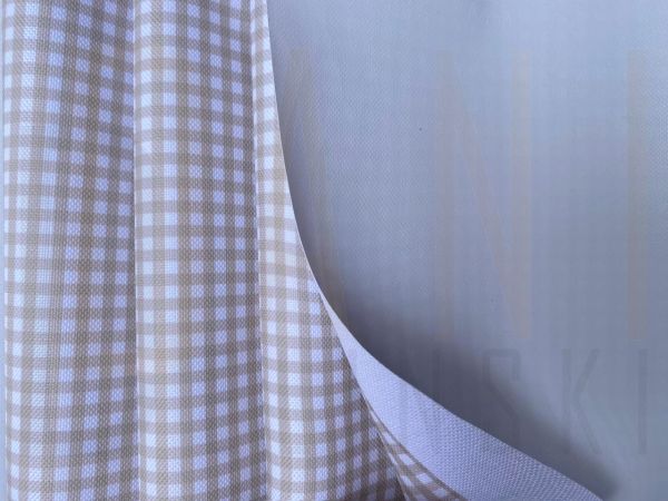 Nylon 600 Estampado - Xadrez Areia