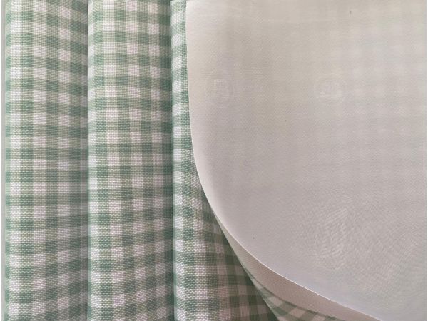 Nylon 600 Estampado - Xadrez Verde Menta