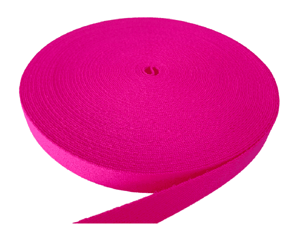 Alça Luxo 2cm - Rosa Neon