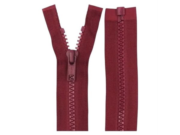 Zíper Destacável tratorado com cursor 25cm - Magenta
