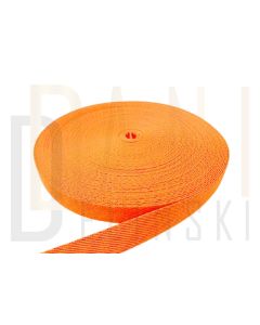 Alça Luxo 2cm - Laranja Neon 1